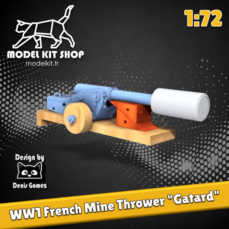 1:72 - WW1 - Minenwerfer "Gatard" 1:72 - WW1 - Minenwerfer "Gatard"