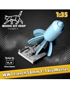 copy of 1:35 - WW1 - Mortier 58 - "Crapouillot" Versión T 1