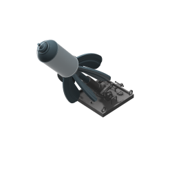 1:72 - WW1 - Mortier 58 - "Crapouillot" Version T 1 bis