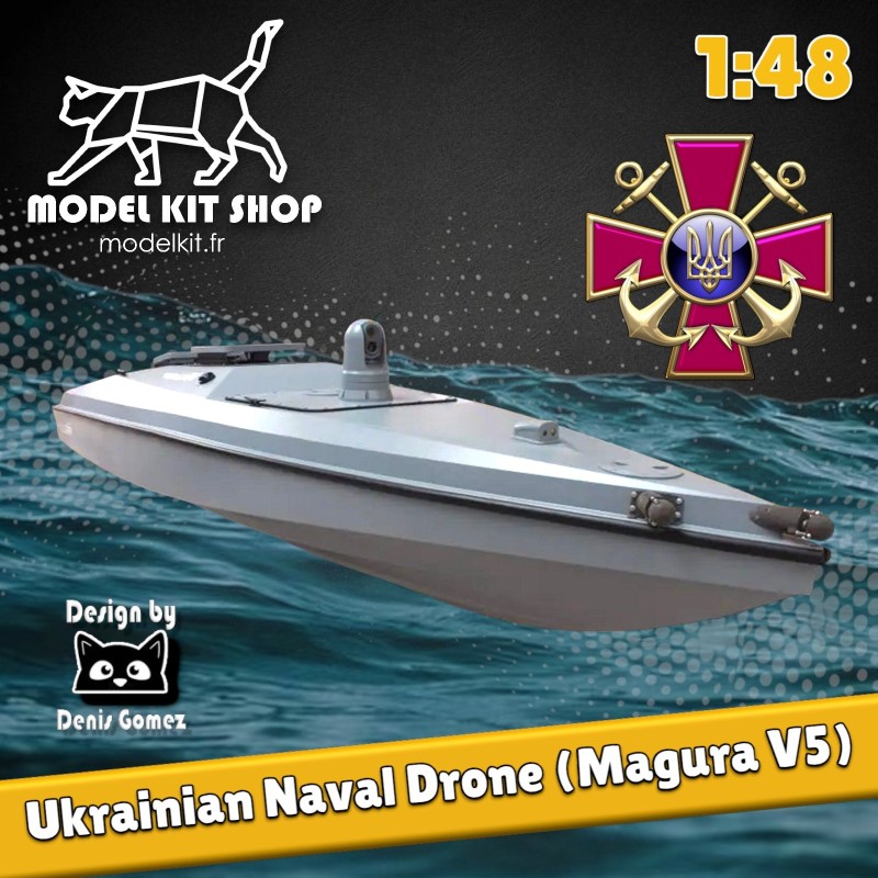 1:48 - Drone Naval Ukrainien (Magura V5) 1:48 - Drone Naval Ukrainien (Magura V5)