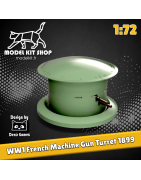 1:72 - WW1 Model 1899 Mitra lathe - Fort de Douaumont (Verdun)