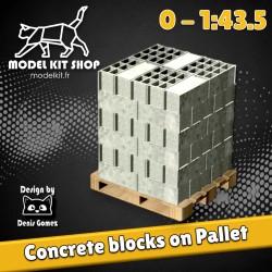0 (1:43.5) - Blocchi calcestruzzo su Palette