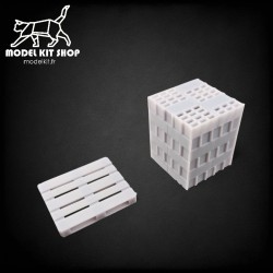 0 (1:43.5) - Blocchi calcestruzzo su Palette