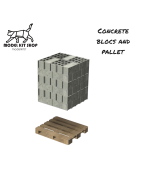 1:87 - Bloques de hormigón en la paleta