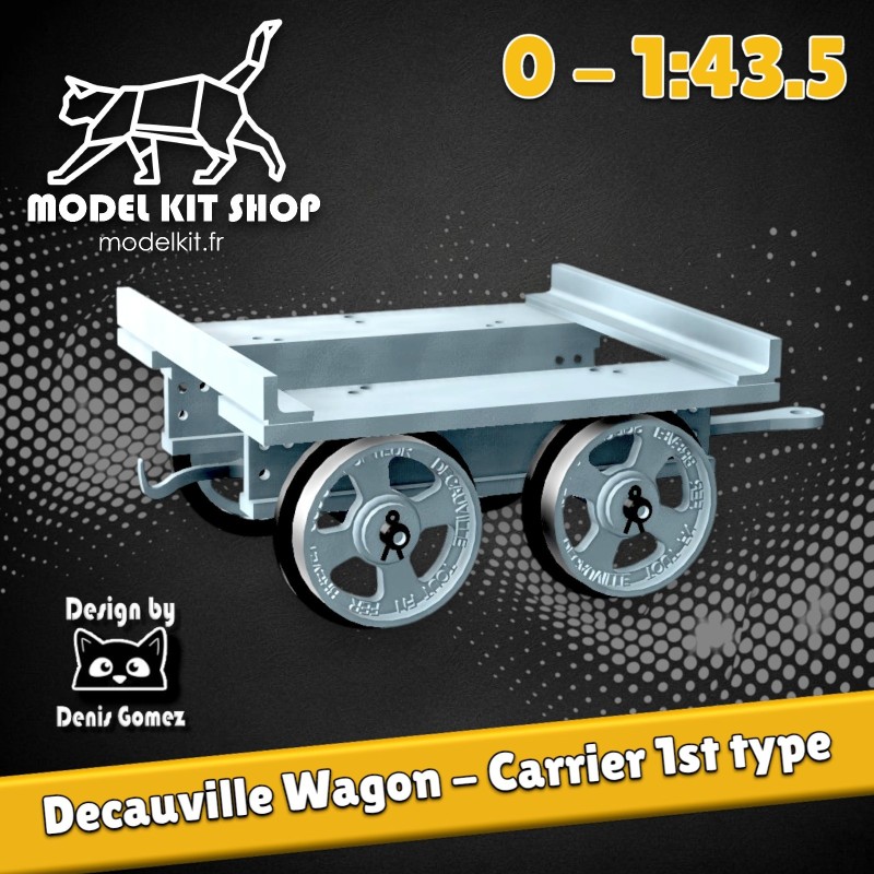 0 (1:43.5) - Wagonnet "Decauville" - Type 1 0 (1:43.5) - Wagonnet "Decauville" - Type 1