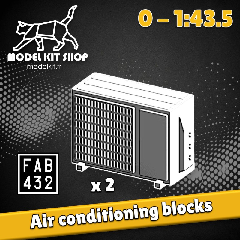 0 (1:43.5) - Bloc de climatisation (x 2)