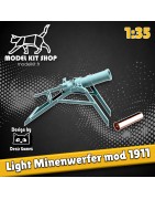 1:35 - WW1 - Minenwerfer German Lightweight 1911
