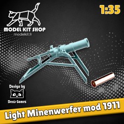 1:35 - WW1 - Minenwerfer Allemand Léger modèle 1911