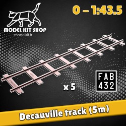 0 (1:43.5) - Decauville Rails (60 Spur) x 5