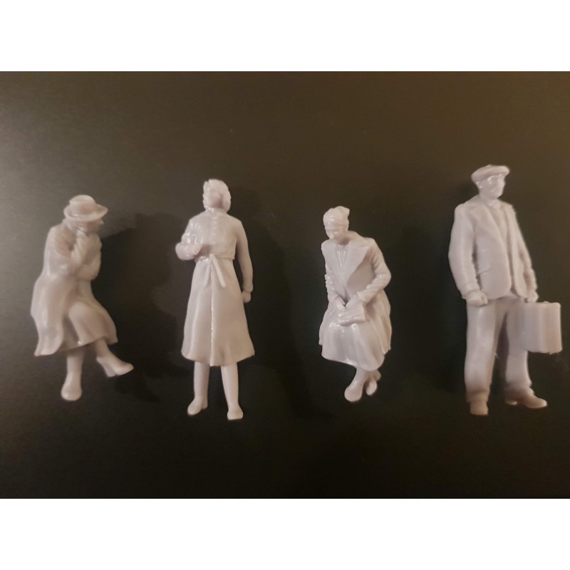 1:35 Series - WW2 Civilians Pack 2