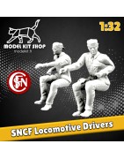 1:32 - locomotora de conductores SNCF