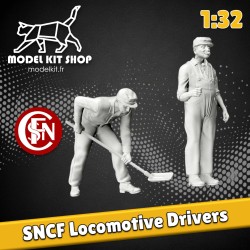 Maquette : 1:32 - Conducteurs locomotive SNCF