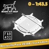 0 (1:43.5) - Decauville 2038B Drehteller (60cm Weg)