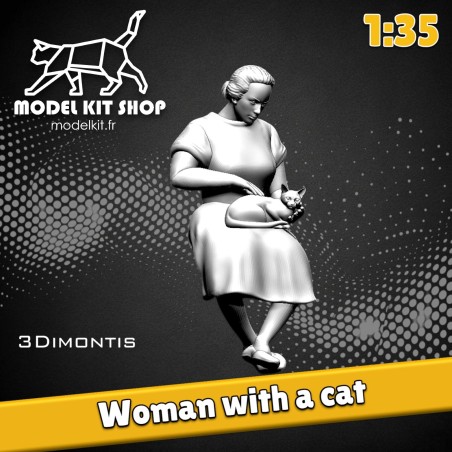 1:35 - Frau mit Katze