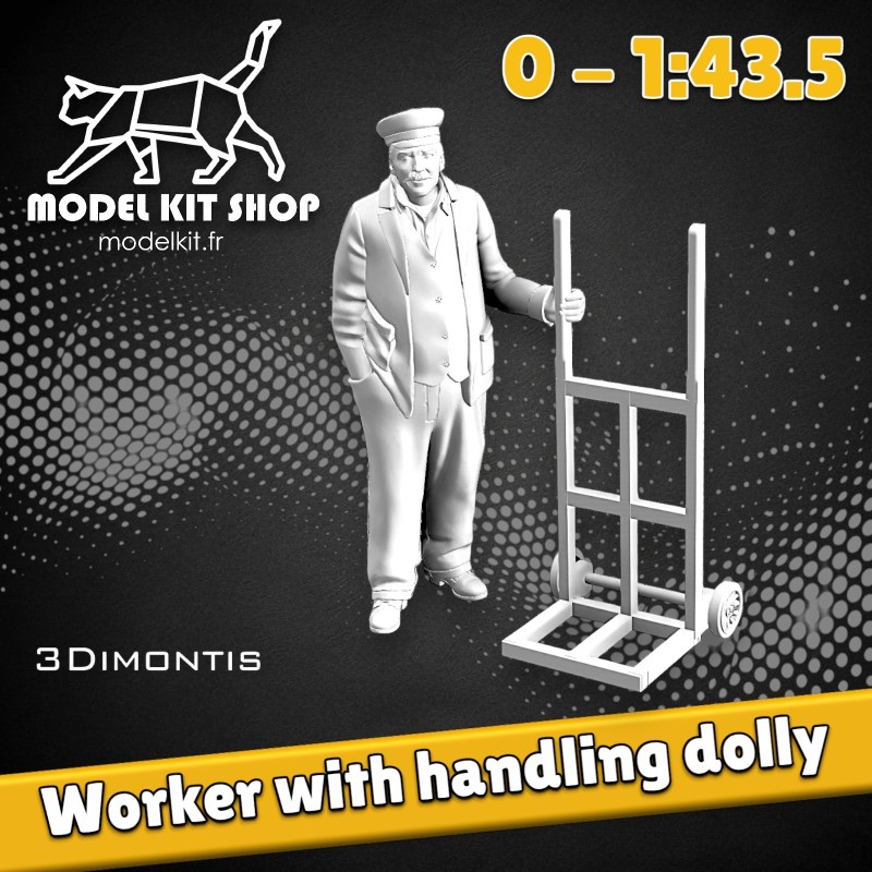 0 (1:43.5) - Worker with Hand dolly