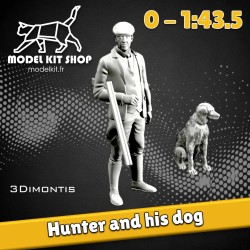 0 (1:43.5) - Hunter and his dog