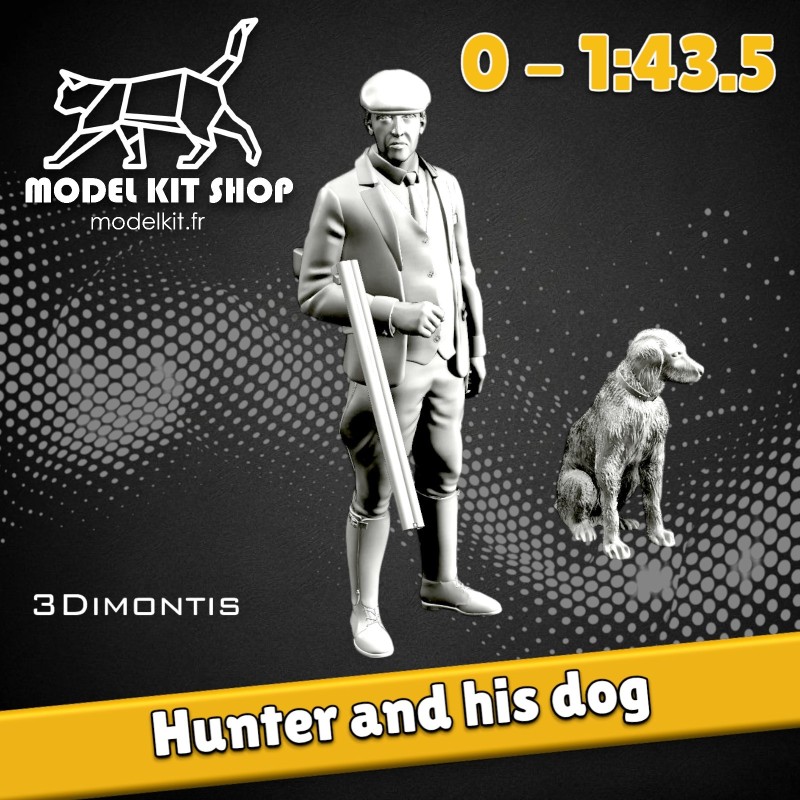 0 (1:43.5) - Hunter and his dog
