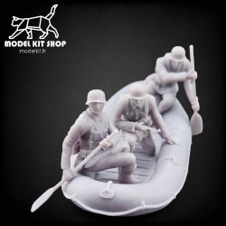 1:35 - WW2 soldados alemanes En un recipiente inflable