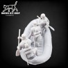 1:35 - WW2 German soldiers On an inflatable vessel