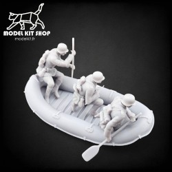1:35 - WW2 soldados alemanes En un recipiente inflable