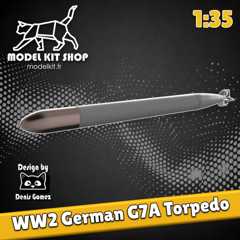 1:35 - WW2 German Torpedo G7A 1:35 - WW2 German Torpedo G7A