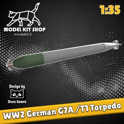 1:35 - WW2 German Torpedo G7A/T1