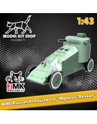 1:43 - WW1 - russische Maschinenpistole "Mgebrov-Renault"