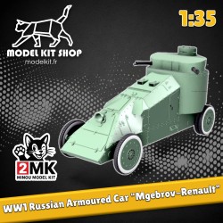 1:35 - WW1 - Mitragliatrice russa "Mgebrov-Renault"