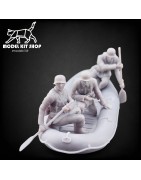 1:48 - 1:35 - WW2 soldados alemanes En un recipiente inflable