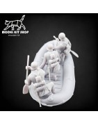 1:48 - 1:35 - WW2 soldados alemanes En un recipiente inflable