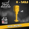 0 (1:43.5) - Mailboxes (1950's)