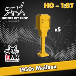HO (1:87) - Boîtes aux lettres (Années 1950)
