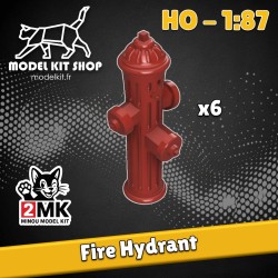 1:87 - Borne incendie (x 6)