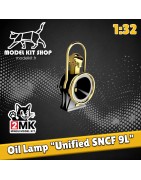 1:32 - Locomotive 141-R - Lampe à pétrol "Unifée 9L SNCF"