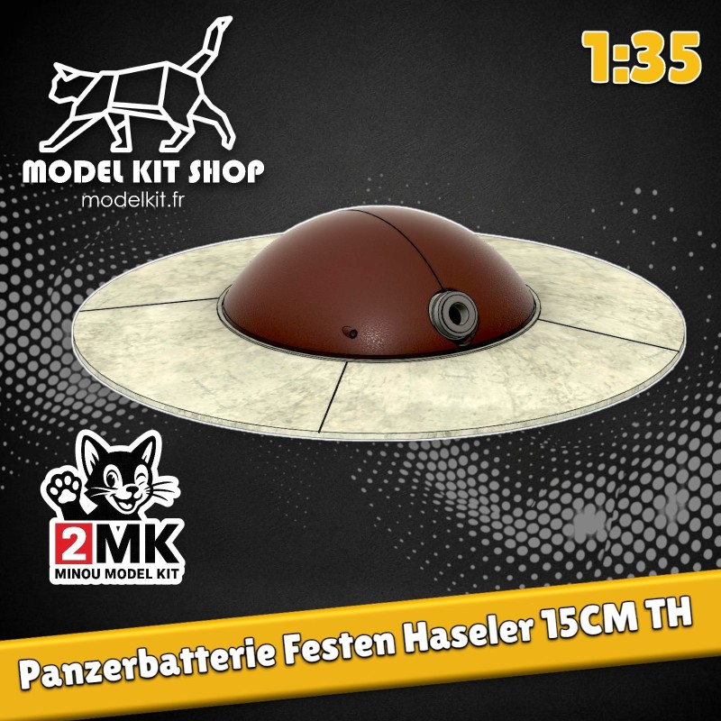 1:35 - WW1 Panzerbatterie Festen Haseler 15cm TH 1:35 - WW1 Panzerbatterie Festen Haseler 15cm TH
