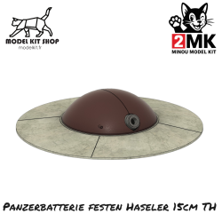1:35 - WW1 Panzerbatterie Festen Haseler 15Cm TH