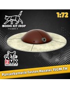 1:72 - WW1 Panzerbatterie Festen Haseler 15Cm TH