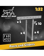 1:32 - Poteaux et poutrelles