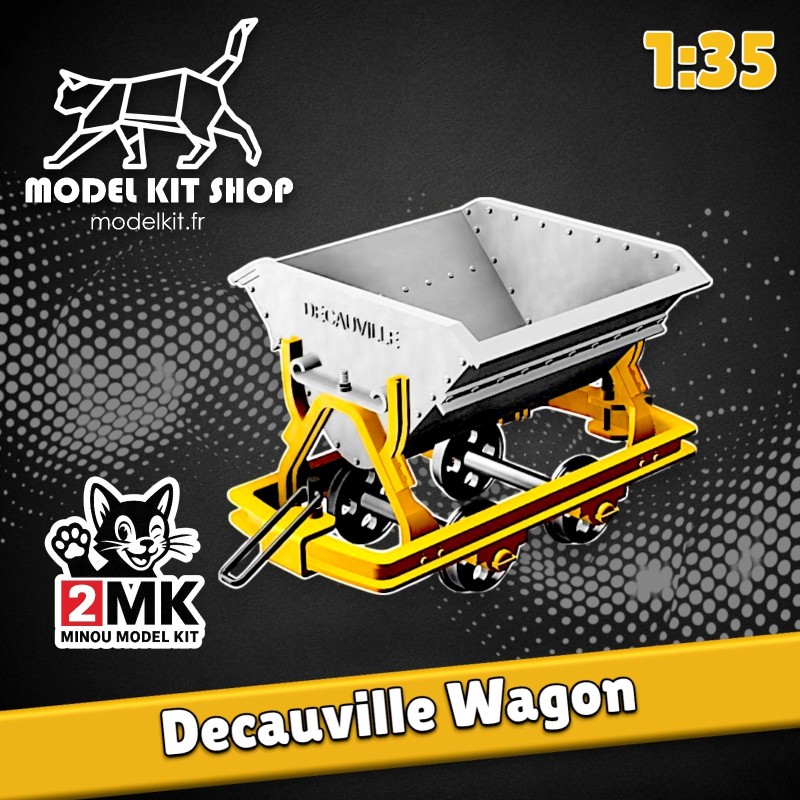 1:35 - WW1 Decauville Tipper Wagon 1:35 - WW1 Decauville Tipper Wagon