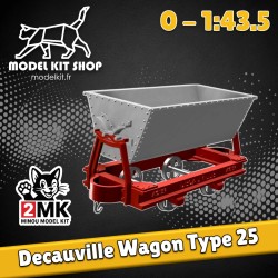 0 (1:43.5) - Wagonetto "Decauville" - Tipo 25