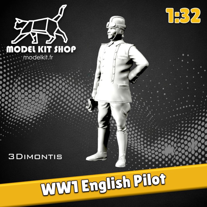 1:32 - WW1 English Pilot