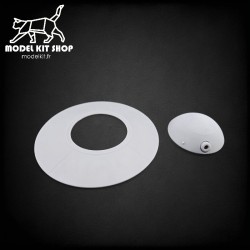 1:35 - WW1 Panzerbatterie Festen Haseler 15Cm TH - Modelkit.fr