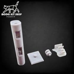 1:24 - Radar d'autoroute double face - Modelkit.fr