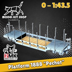 0 (1:43.5) - Artillery platform "Pechot" type 1888