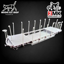 0 (1: 43.5) - Piattaforma di artiglieria "Pechot" tipo 1888