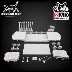 0 (1:43.5) - Platerforme Artillerie "Pechot" type 1888 -