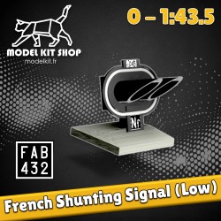 0 (1: 43.5) - French Shunting Signal (Low Type)