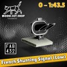 0 (1:43.5) - Signal Carré Violet Type Bas - Modelkit.fr