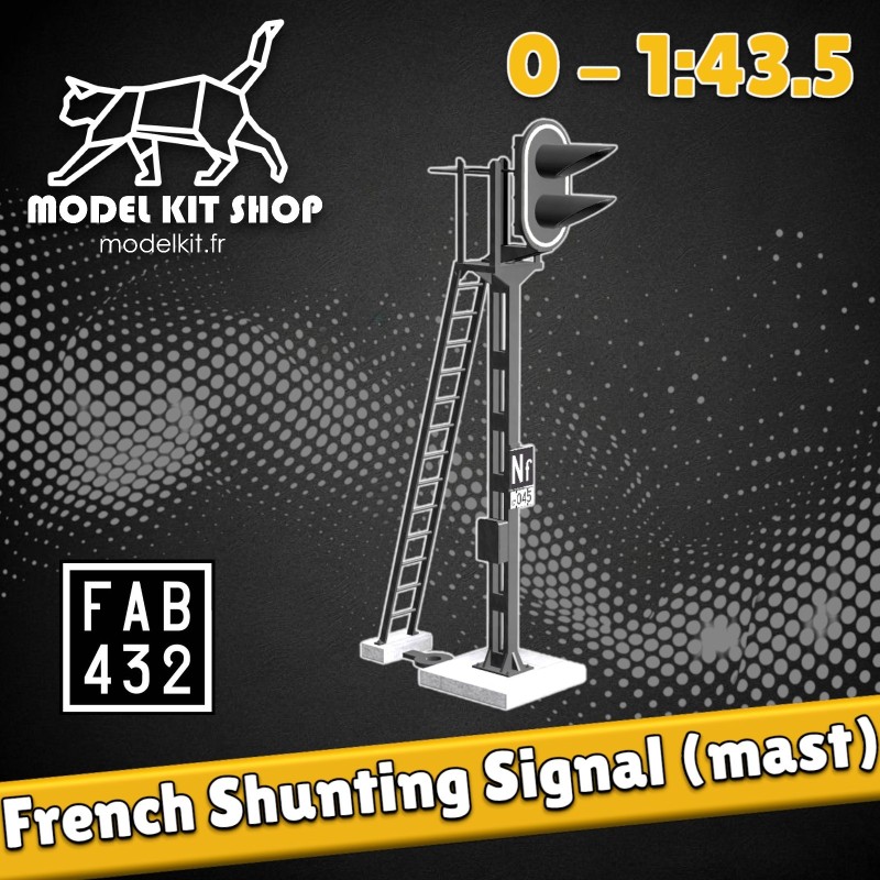 0 (1: 43.5) - French Shunting Signal 0 (1: 43.5) - French Shunting Signal