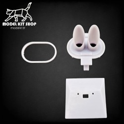 0 (1: 43,5) - Señal de maniobra francesa (tipo bajo)